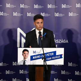 Péter Márki-Zay. Foto de archivo.