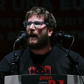 El eurodiputado de Podemos Miguel Urbán, en una imagen de archivo. EFE