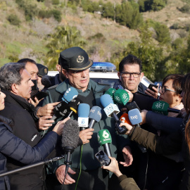 Los equipos de rescate buscan al menor desde las 14.00 horas del domingo 13 de enero -Álex Zea / Europa Press