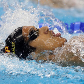 Hugo González, durante la prueba. EFE/ESTEBAN BIBA