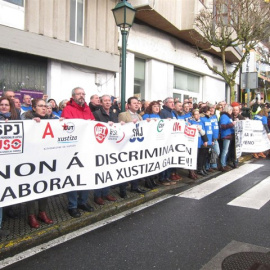 Sindicatos de la Justicia.- EUROPA PRESS