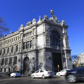 Edificio del Banco de España, en Madrid. E.P.