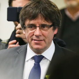 Carles Puigdemont en un acto celebrado en Bruselas. EFE/Archivo