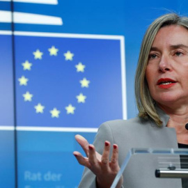 La jefa de la diplomacia europea, Federica Mogherini. - EFE