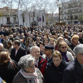 Concentración en Getafe en repulsa por los niños asesinados por su padre / EFE