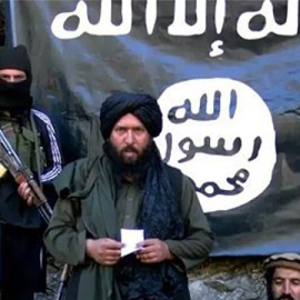 El líder del Estad Islámico en Afganistán y Pakistán, Hafiz Saeed Khan.