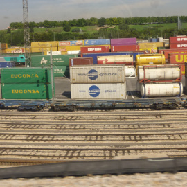 Vista del Puerto Seco de Madrid. FLICKR