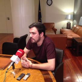 Alberto Garzón, cordinador federal de Izquierda Unida. E.P.