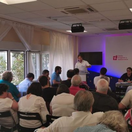 Reunión de UPyD. Twitter.