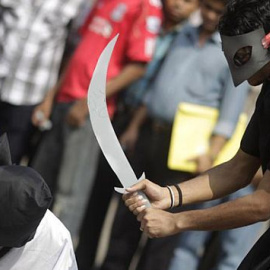 Una forma de ejecución en Arabia Saudí./ REUTERS