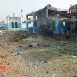 Un nuevo ataque aéreo sobre un hospital de Médicos Sin Fronteras de los aviones de la coalición liderada por Arabia Saudí causa al menos 7 muertos y 10 heridos. REUTERS