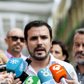El coordinador general de Izquierda Unida, Alberto Garzón.-EFE