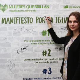 Anna Muzychuk, doble campeona mundial de ajedrez.