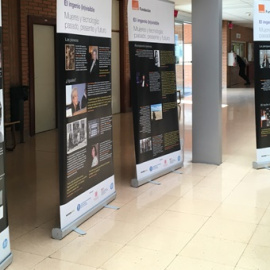 La exposición “Ingenio (in)visible” pasará por varios centros de los campus de la Universidad de Zaragoza hasta el mes de marzo. / UNIVERSIDAD DE ZARAGOZA