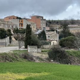 Vistes del poble de Montmaneu
