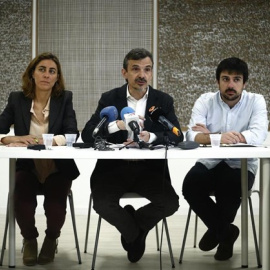 De izquierda a derecha: Lorena Ruiz Huerta, José Manuel López y Ramón Espinal / Europa Press