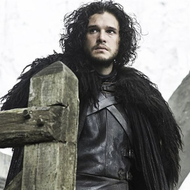 El actor Kit Harington, interpretando a John Nieve, en 'Juego de Tronos'. E.P.