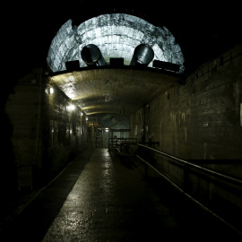 Un túnel, parte del proyecto de construcción "Riese" de la Alemania nazi, cerca de una zona donde se cree que podría encontrarse el tren nazi. REUTERS / Kacper Pempel