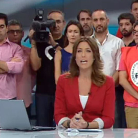 El informativo de Canal Nou en el que se contó la noticia del cierre de RTVV.