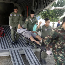Una veintena de personas han muerto tras dos explosiones en una catedral de Sulo, en el sur de Filipinas.- EFE