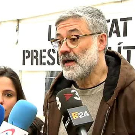 El diputado de la CUP Carles Riera confía en que las autoridades alemanas pongan en libertad a Puigdemont. /ATLAS