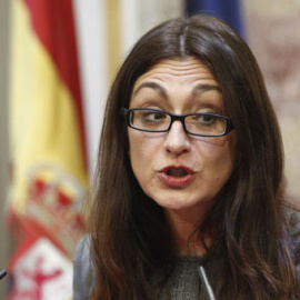 La diputada y coportavoz de IU en Madrid, Sol Sánchez. / EDUARDO PARRA (EP)