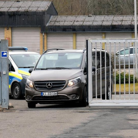 Vehículo Puigdemont cárcel Alemania