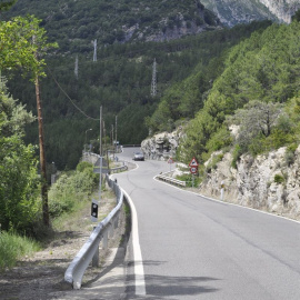 Imagen de una carretera en los Pirineos. / EP