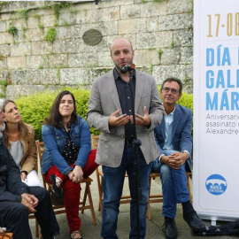 Villares y Beiras, en un acto en Pontevedra hace unos días. EFE/Salvador Sas