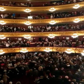 Gritos de Libertad Puigdemont en el Liceu - Twitter