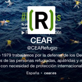 Perfil de Twitter de CEAR