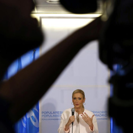 La presidenta de la Comunidad de Madrid, Cristina Cifuentes, la semana pasada. /EFE