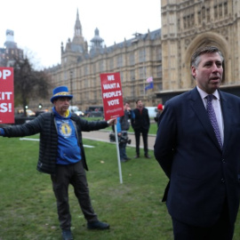 Graham Brady, presidente del Comité de parlamentarios del Partido Conservador de 1922 | AFP