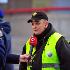 El líder de Élite Taxi en Barcelona, Tito Álvarez./EFE