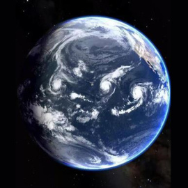 Fotografían por primera vez tres huracanes categoría 4 en el Pacífico