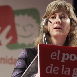 La portavoz de Izquierda Unida en el Parlamento Europeo, Marina Albiol, en una foto de archivo. / EFE