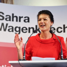 Sahra Wagenknecht, líder del partido Alianza Sahra Wagenknecht (BSW), en una foto de archivo