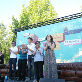 Más Madrid durante un acto electoral de las elecciones de mayo / MÁS MADRID