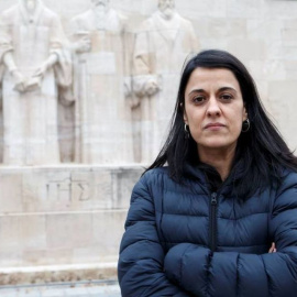 Anna Gabriel en Ginebra. EFE