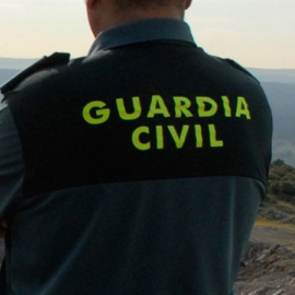 Un agente de la Guardia Civil. E.P.