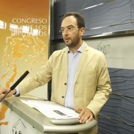 El portavoz parlamentario socialista, Antonio Hernando./ EUROPA PRESS