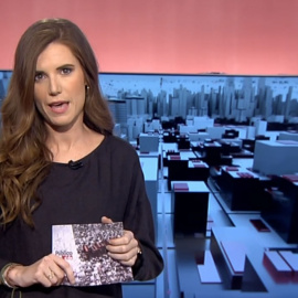 Nuria Martínez en el informativo del 30 de enero de 2019.