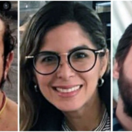 Los tres periodistas de la Agencia EFE detenidos en Caracas - Twitter de EFE