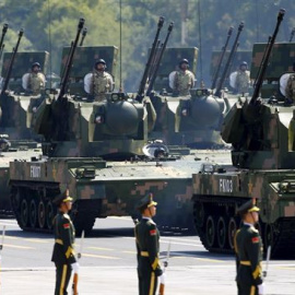 China exhibe su poderío militar en el aniversario del fin de la IIGM. /REUTERS