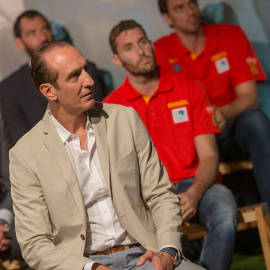 Garbajosa, Epi, Rudy y Pau Gasol, en un acto de homenaje de la FEB hace unos días. FLICKR BALONCESTO FEB