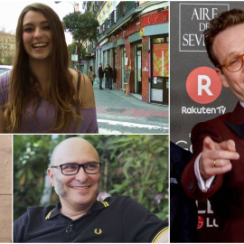 Varios cómicos que hablan sobre la comedia en torno a Murcia.