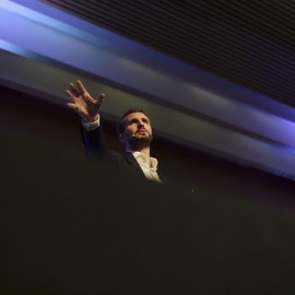 El presidente del Partido Popular, Pablo Casado. (EFE/Rafa Alcaide)