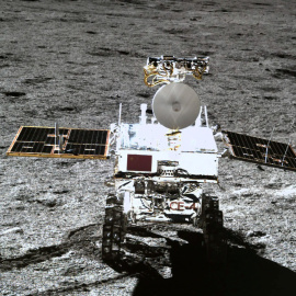 China se convirtió este año en el primer país en llevar un vehículo a la cara oculta de la Luna./AGENCIA ESPACIAL CHINA/XINHUA