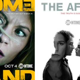 Los carteles de dos de las series más esperadas del otoño, 'Homeland' y 'The Affair'.