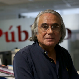 El sociólogo y politólogo Ricardo Romero García de Tejada Collado en la redacción de Público.-JAIRO VARGAS